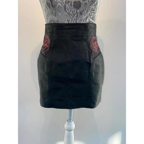 Dresses & Skirts - Upcycled Rose Mini Skirt